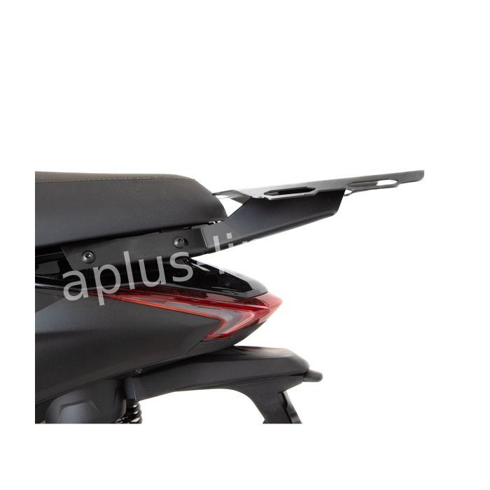 REAR CARRIER ISOTTA FOR PIAGGIO ONE - BLACK METAL