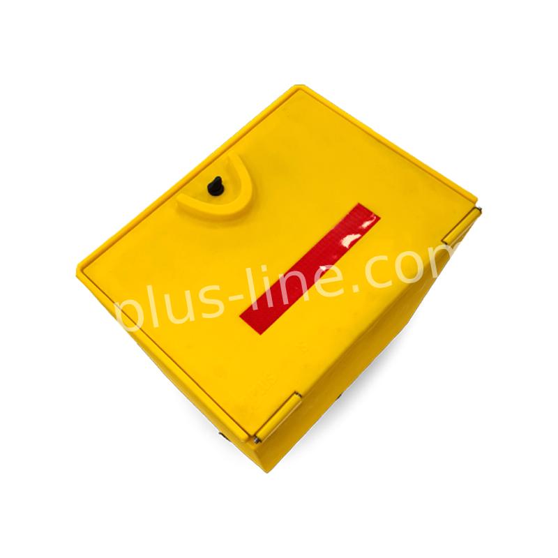 DELIVERY BOX APLUS 90LITER DOUBLE ISOLATED YELLOW