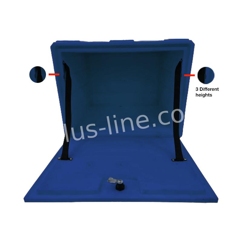 DELIVERY BOX APLUS 90LITER DOUBLE ISOLATED BLUE